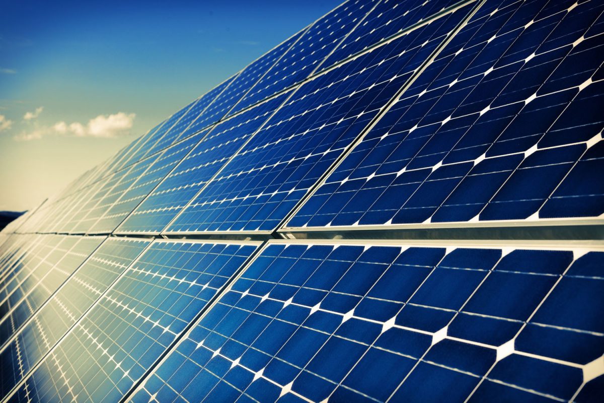Row of Solar Panels-Yes Solar Solutions, North Carolina, South Carolina Solar Panel Installation Company