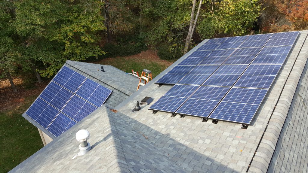 REC Solar Panels Installation